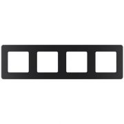 Рамка 4-м Inspiria антрацит Leg 673963